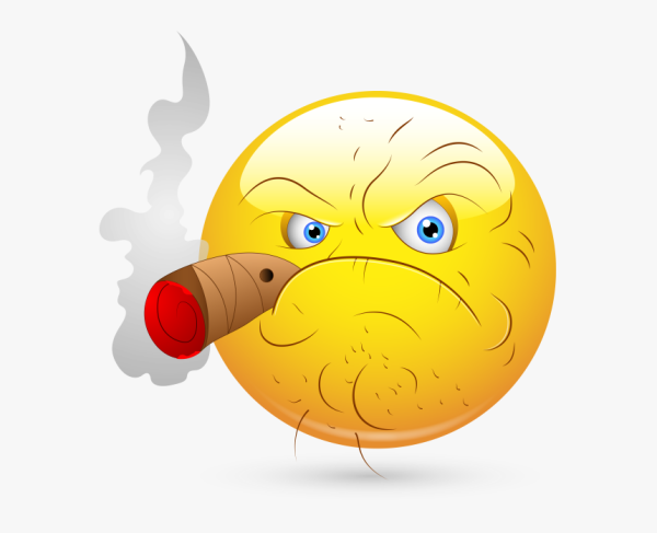 Обкуренный смайлик