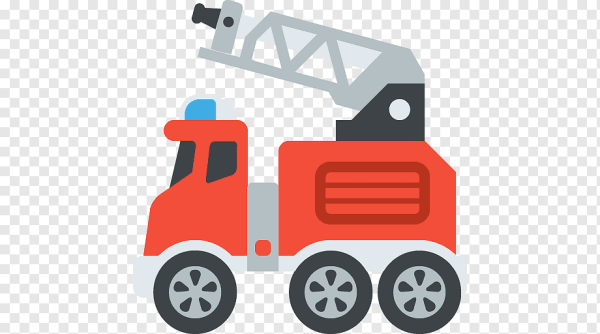 Пожарная машина эмодзи