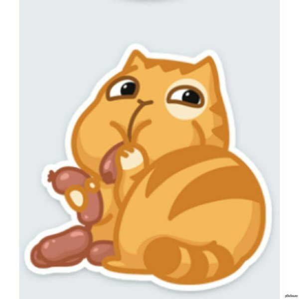 Стикеры персик