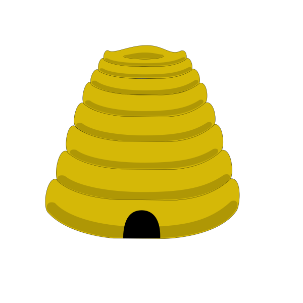 Гнездо пчел из Винни пуха