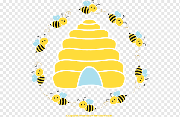 Улей без фона