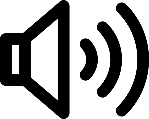 Значок звука