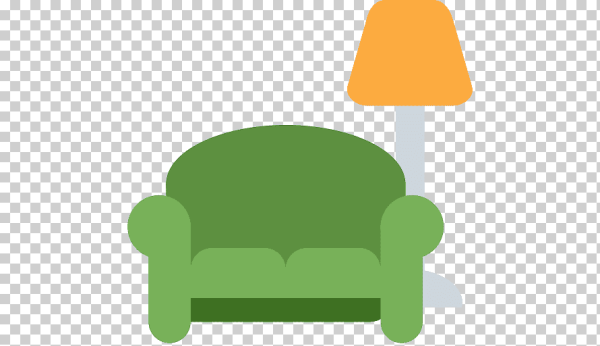 Иконка диван торшер