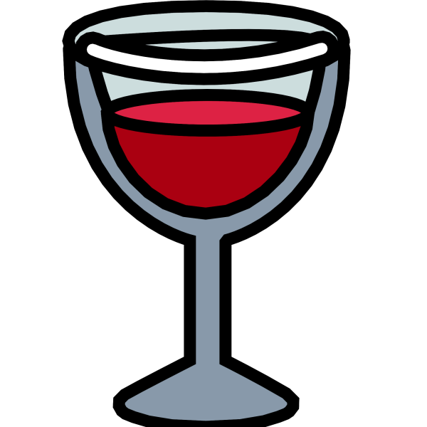 Эмодзи бокал вина