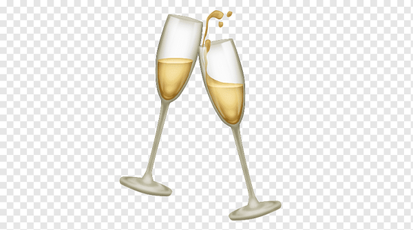 ЭМОДЖИ бокал шампанского
