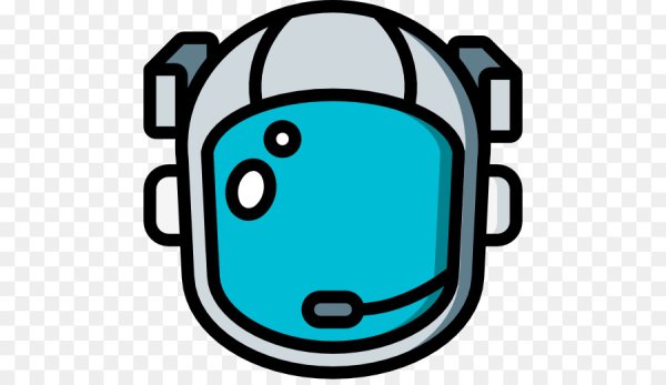 Шлем Космонавта силуэт