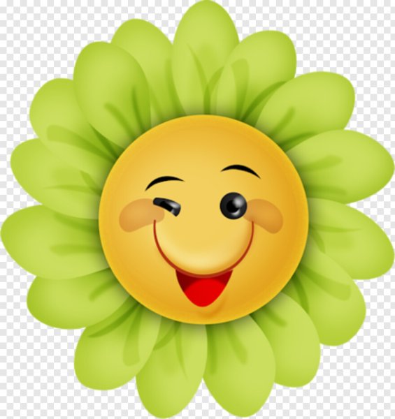 Цветочек с улыбкой