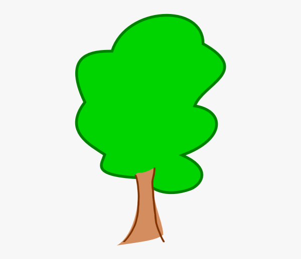 Дерево дуб смайлик