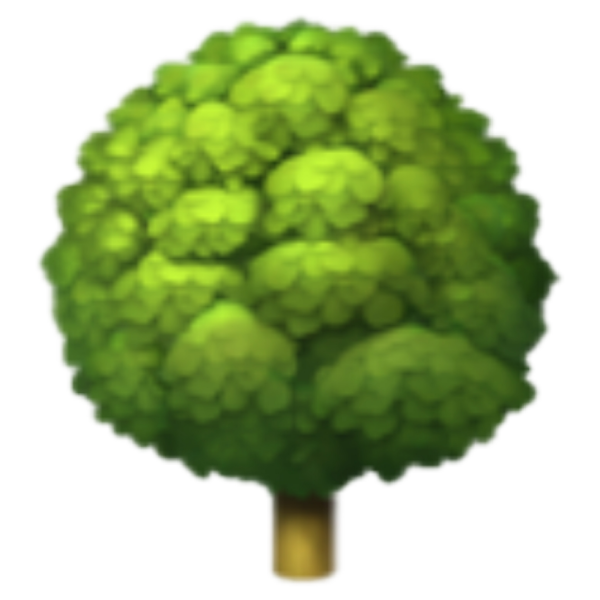 Дерево эмодзи айфон