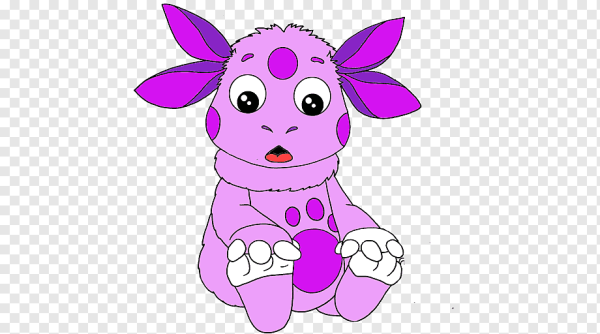 Герои из мультика Лунтик