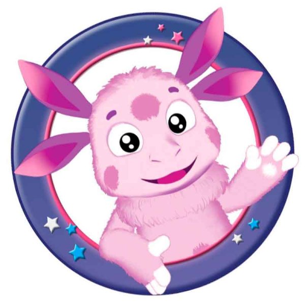 Мультяшные герои в круге