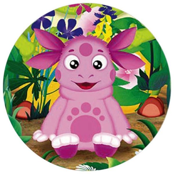 Круглые персонажи из мультиков