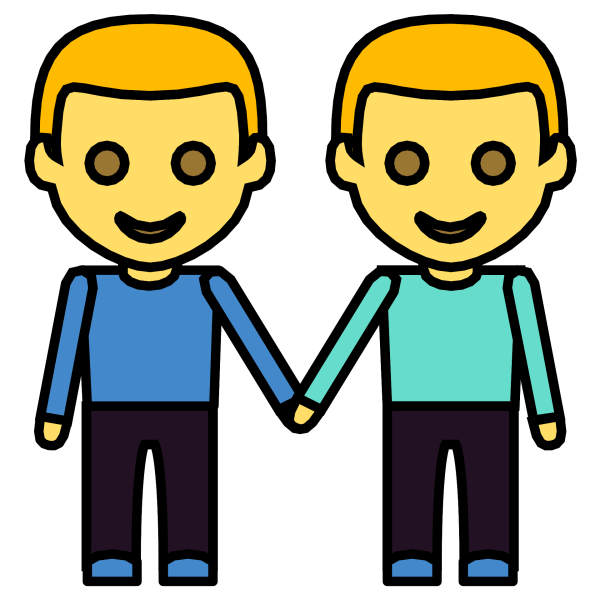 Два мальчика смайлик