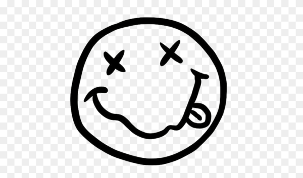 Смайлик Нирвана тату