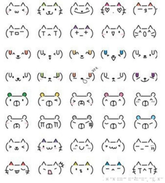 Милые мордочки рисунки