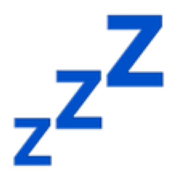 Смайл спит zzz