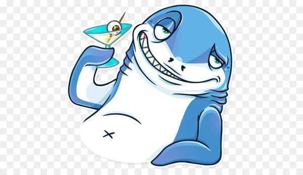 Стикеры акула из Икеи