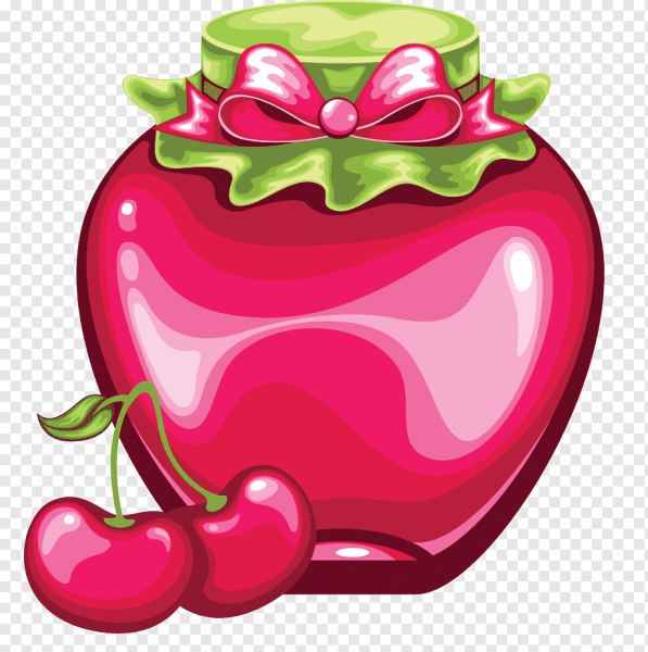 Банка меда мультяшная