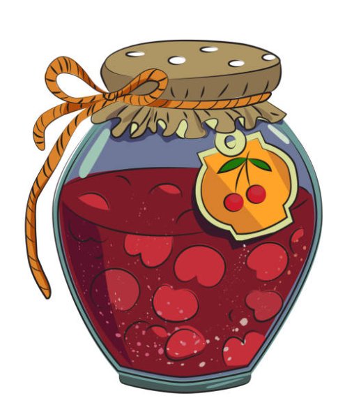 Карлсон с банкой варенья