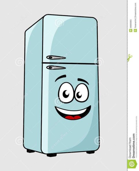 Холодильник с глазками