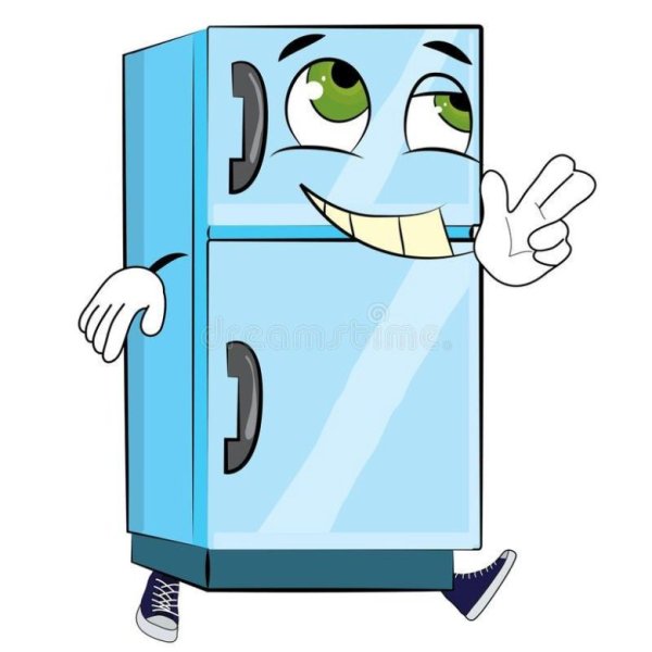 Холодильник с глазками