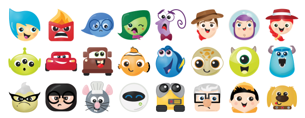 Эмодзи персонажи