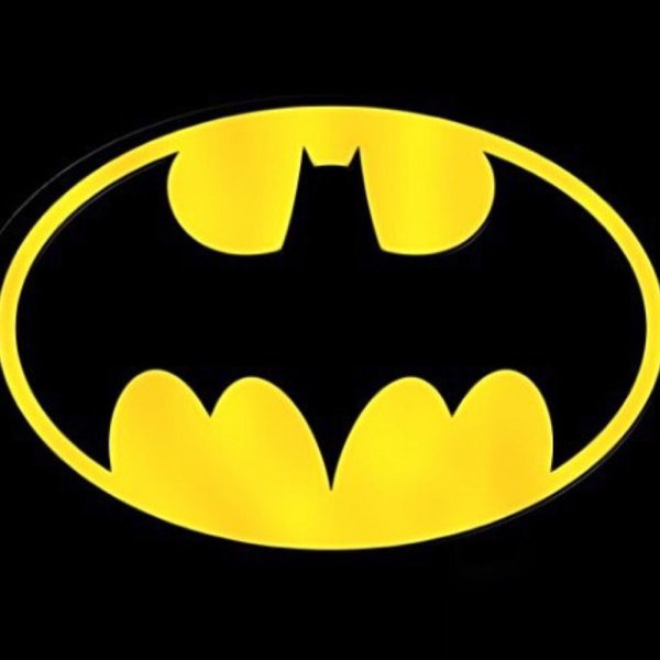 Смешной логотип Бэтмена
