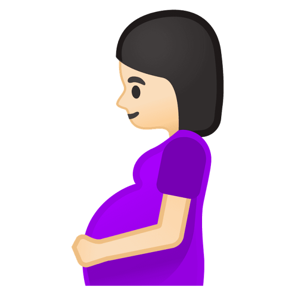 Смайлик беременная