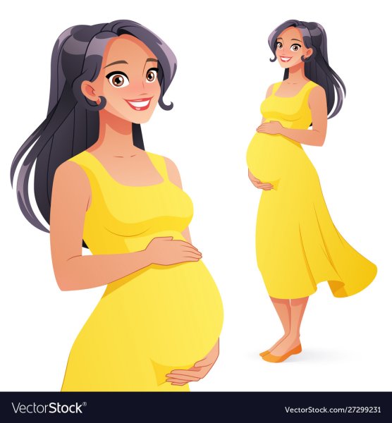 Смайл беременная женщина