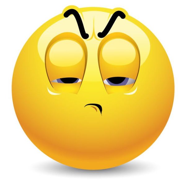 Обиженный смайлик