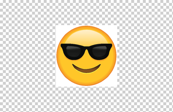 Смайлик в очках айфон