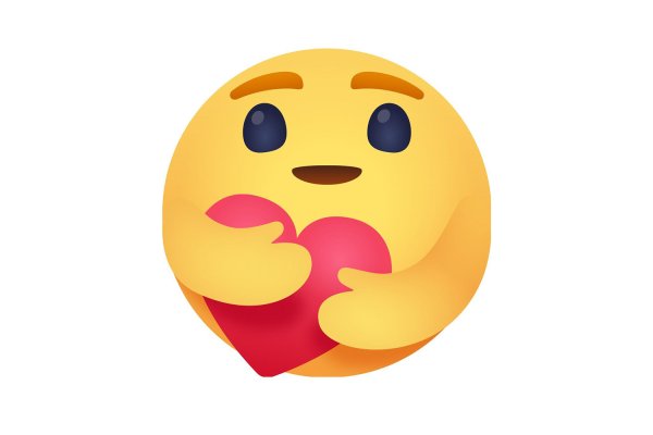 Смайлик обнимает сердце