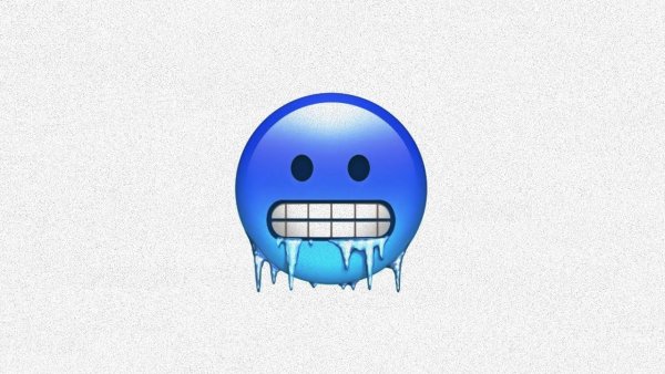 Смайлик замерз