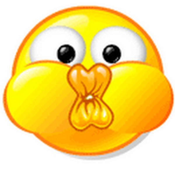 Надутый смайлик