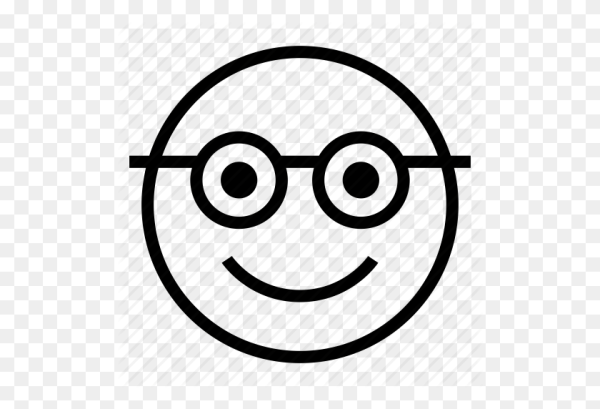 Смайлик ч/б