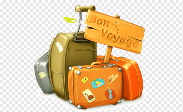 Мультяшный чемодан для путешествий