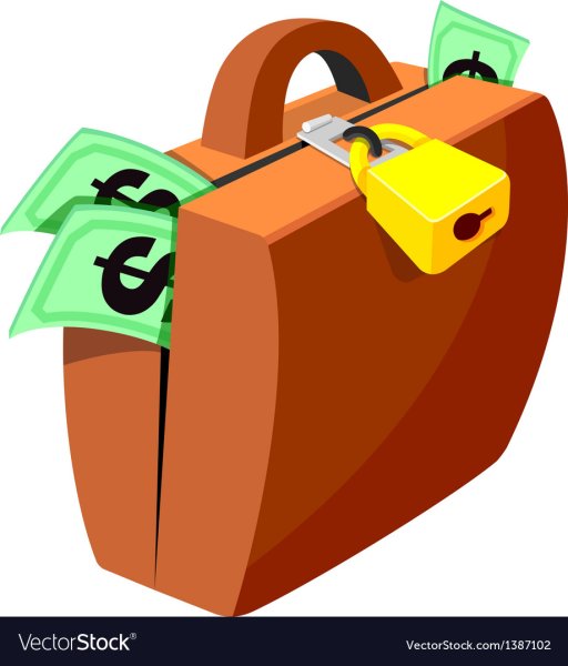 Портфель с деньгами