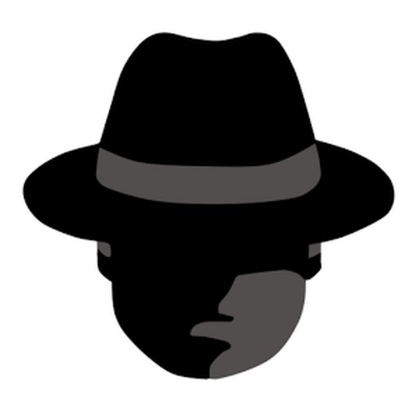 Смайлик мафиози в шляпе