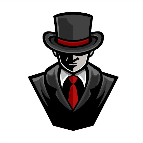 Мафиози логотип вектор