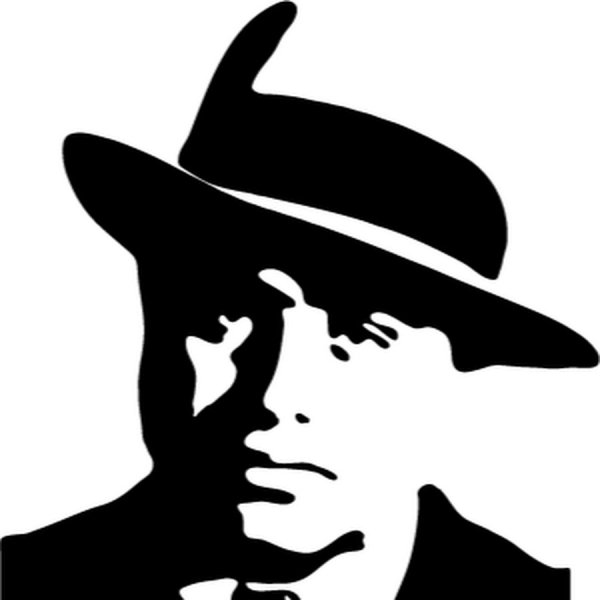 Аль Капоне силуэт