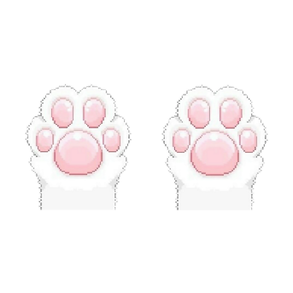 Смайлик лапки котика