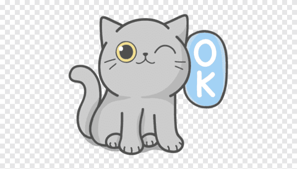 Стикеры. Кот