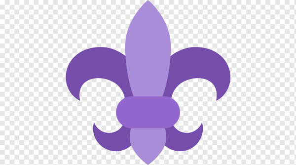 Фиолетовый значок