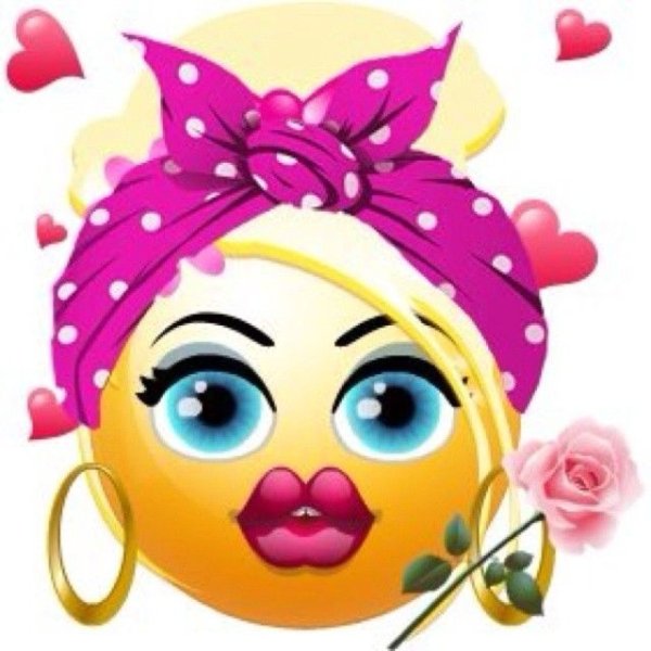 Гламурный смайлик