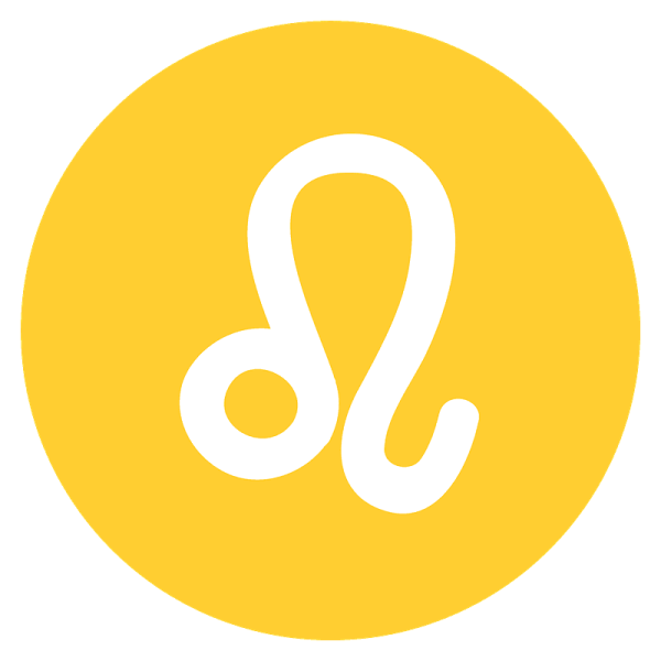 Лев знак ЭМОДЖИ