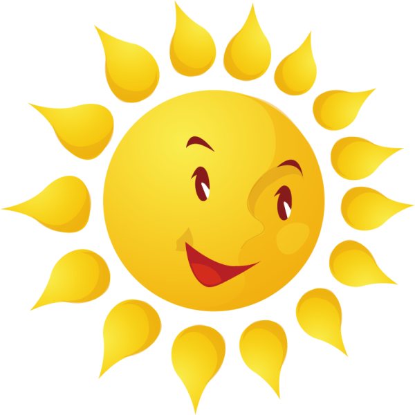 Солнышко мультяшный