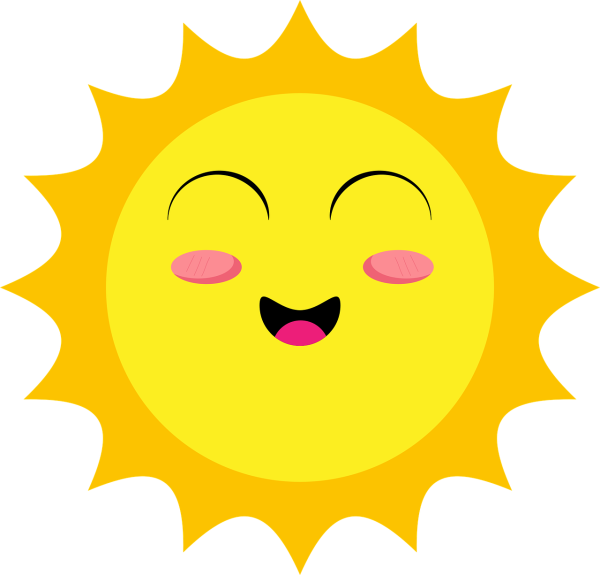 Солнышко с улыбкой