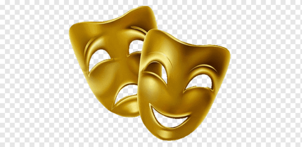 Театр маски рисунок на прозрачном фоне для презентации