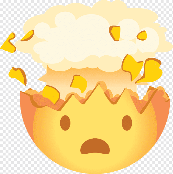 Эмодзи взрыв головы