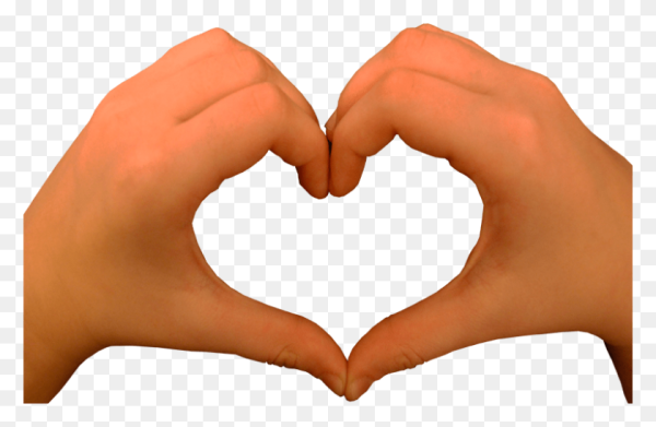 Сердечко из рук